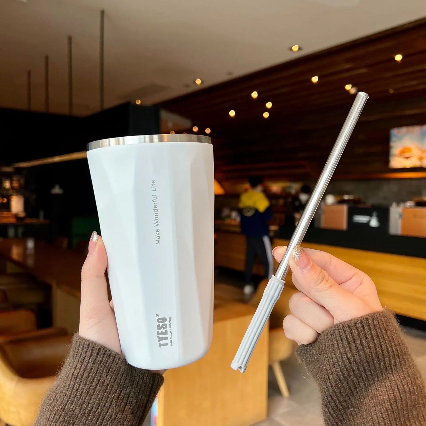 Tyeso Diamond Coffee Cup 600ml