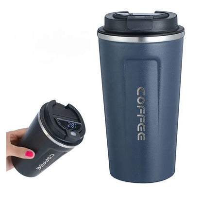 Smart Coffee Tumbler Thermos Cup with Intelligent Temperature Display