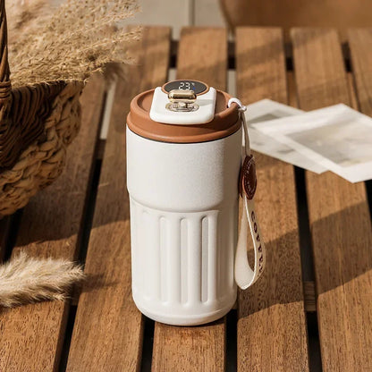 Intelligent Digital LED Temperature Display Coffee Cup Stainless Steel Thermo Bottle
