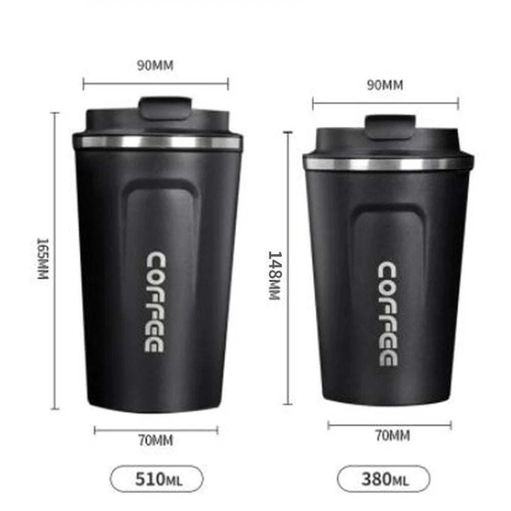 Smart Coffee Tumbler Thermos Cup with Intelligent Temperature Display