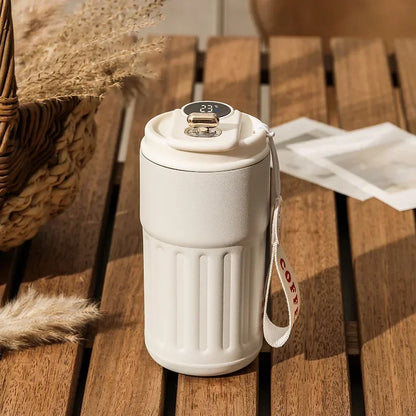 Intelligent Digital LED Temperature Display Coffee Cup Stainless Steel Thermo Bottle