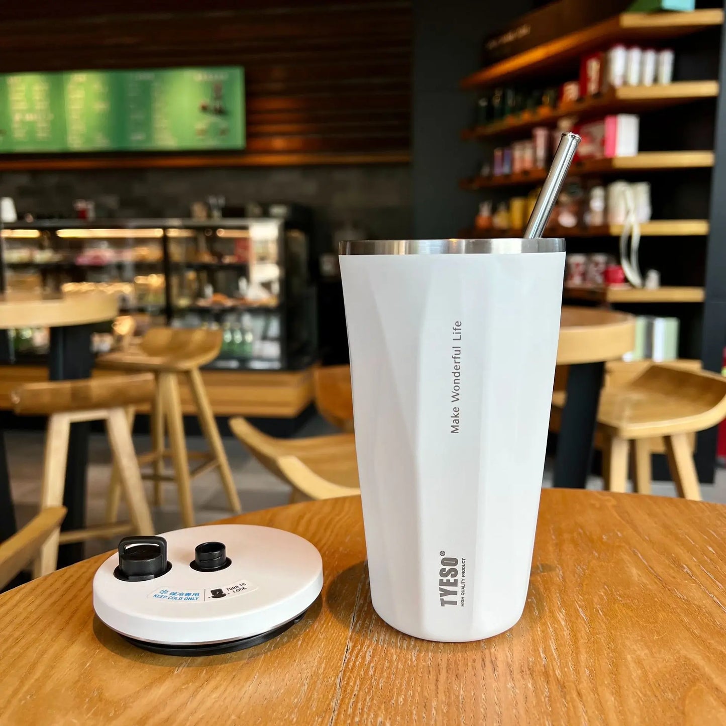 Tyeso Diamond Coffee Cup 600ml